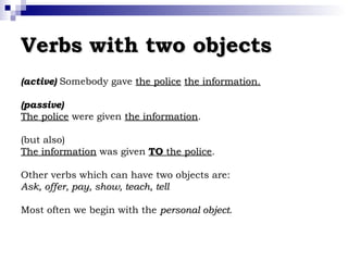 The passive | PPT