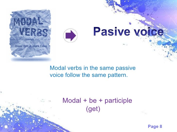 The passive with modals and similar expressions