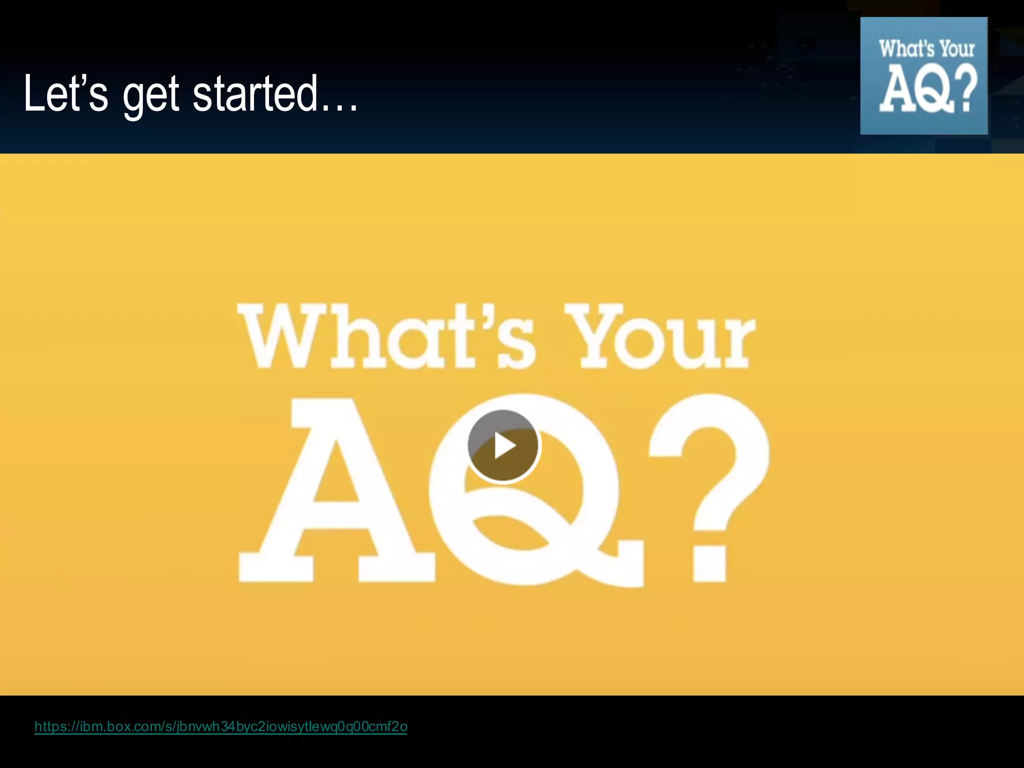 2
04/28/16https://ibm.box.com/s/jbnvwh34byc2iowisytlewq0q00cmf2o
Let’s get started…
 