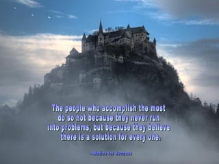 The path of_most_persistence