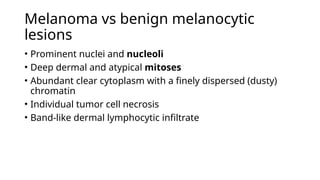 The pathology of cutaneous melanoma - Rawa Muhsin | PPTX