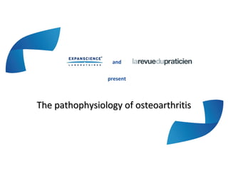 and
present
The pathophysiology of osteoarthritisThe pathophysiology of osteoarthritis
 