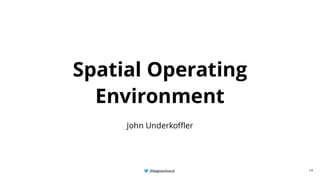 @BagmarAnand
@BagmarAnand
@BagmarAnand
Spatial Operating
Environment
14
John Underkoffler
 