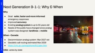 Supporting the NextGen 911 Digital Transformation with FME | PDF