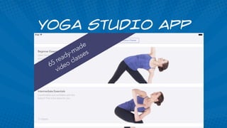 yOGA sTUDIO aPP
 