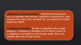 RDMS AND SQL | PPTX | Databases | Computer Software and Applications
