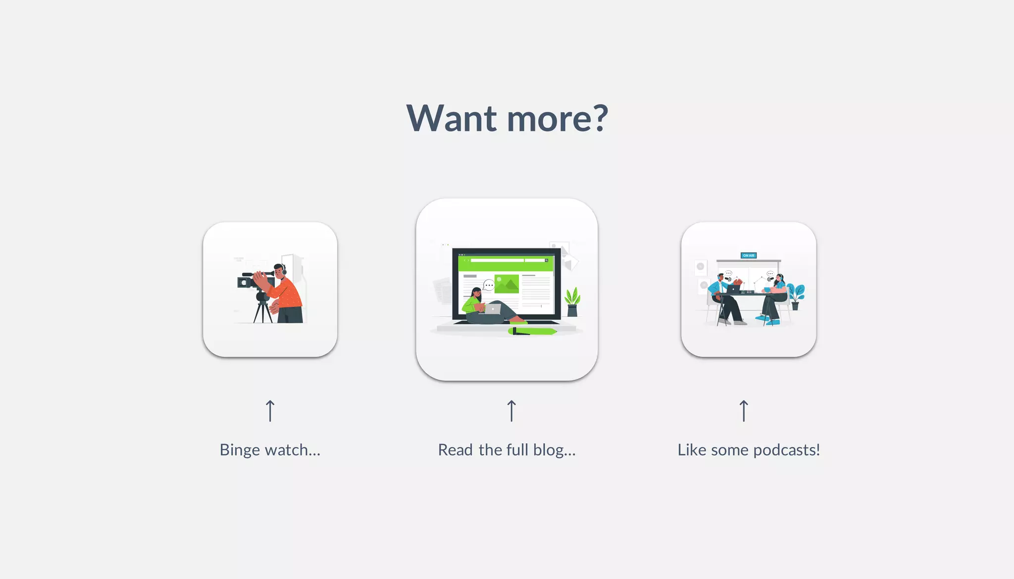 Want more?
Binge watch… Read the full blog… Like some podcasts!
 