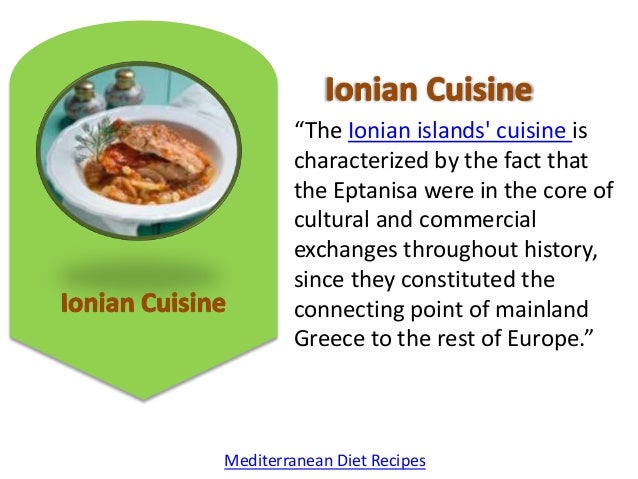 Greek Island Crete Diet Recipes