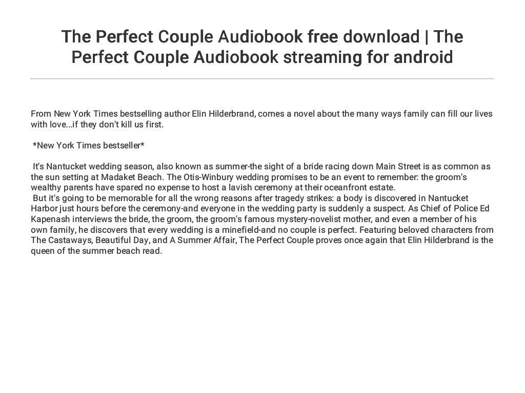 Perfect Couple by Jennifer Echols Perfect Couple by Jennifer Echols