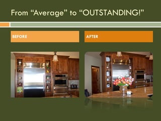 From “Average” to “OUTSTANDING!” BEFORE AFTER 