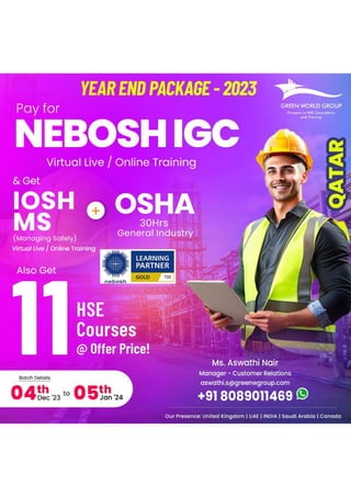 The Perfect Gateway to Your Future career -Nebosh Course in Qatar with GWG.pdf