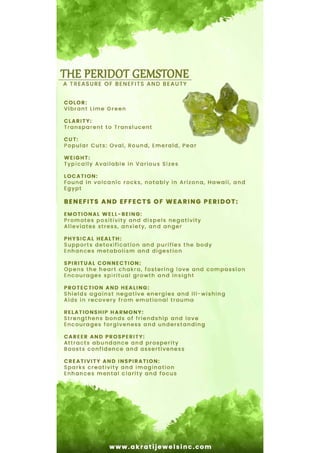 the peridot gemstone.pdf