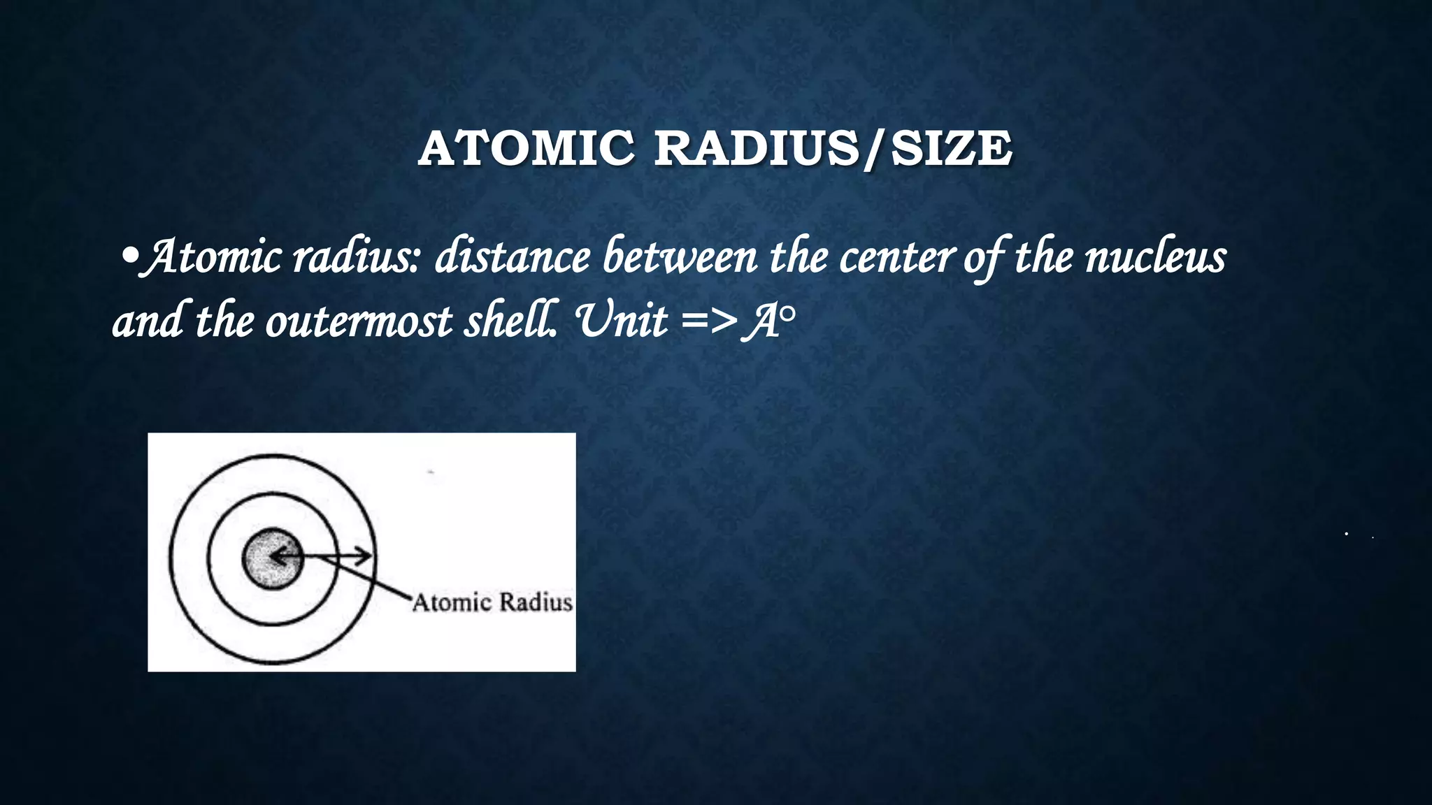 The periodic table class 10