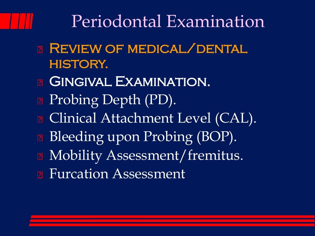 The periodontal examination_and_diagnosis_lec 1