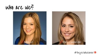 Who are we?
@adajuri @tori_swanson
n
#theperiodwebinar
 