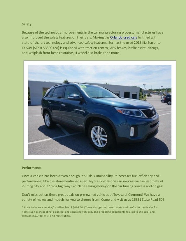 The Perks of a Used Car