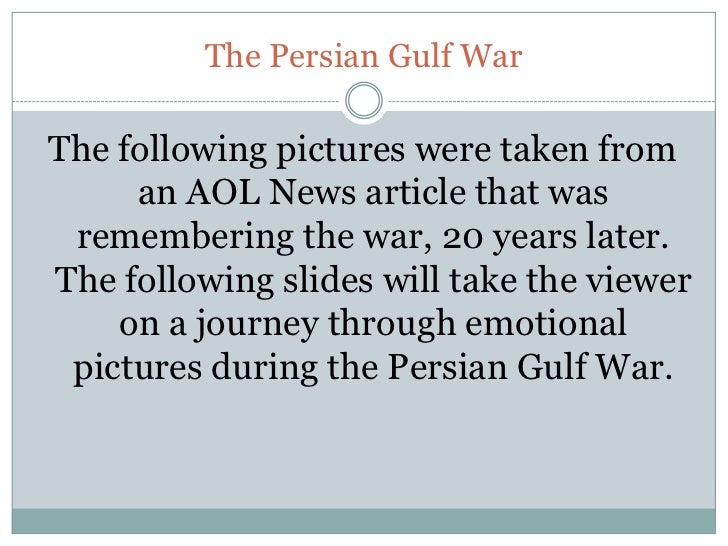essay on causes of gulf war essay on causes of gulf war