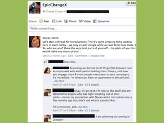 3. Connect personally as a friend *I bet he divides his Facebook friends into lists