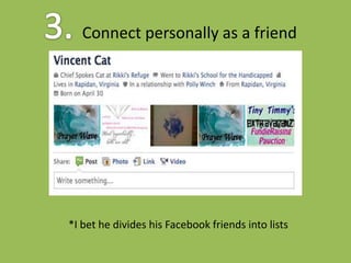 4. Use groups to create connections and conversation around a topic