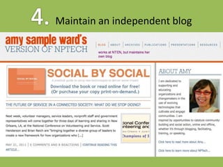 Make your organization’s presence personal…and turn your connections into a Tribehttp://www.flickr.com/photos/kk/4076104375/in/photostream/