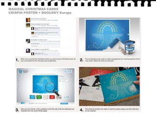MAGICAL CHRISTMAS CARDSCRISPIN PORTER + BOGUSKY Europe