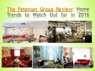 The Peterson Group Review
 