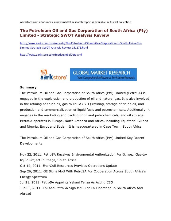 Swot south africa essay image