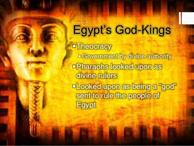 The Pharaohs of Ancient Egypt