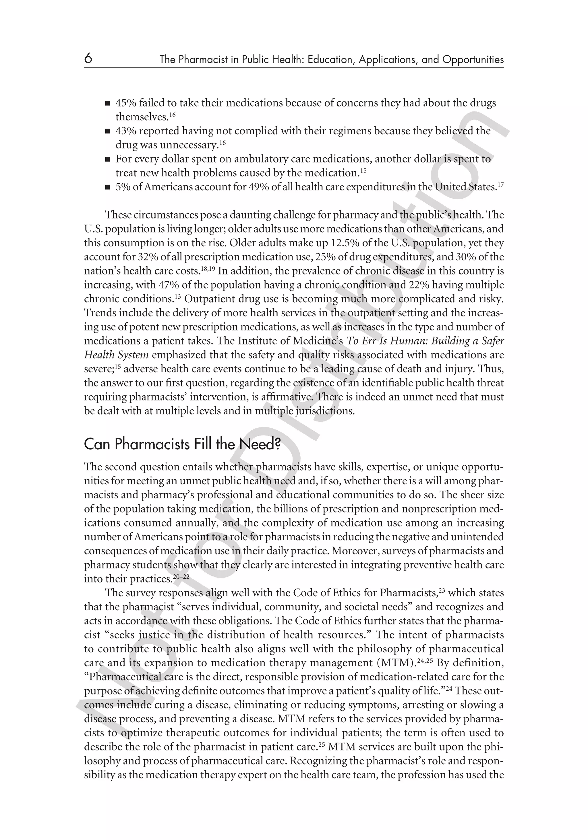 The pharmacy in public health | PDF