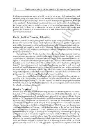 The pharmacy in public health | PDF