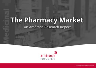 The Pharmacy Market
An Amárach Research Report
© Copyright Amárach Research, 2018
 