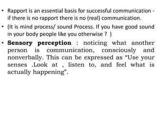 What Rapport Phase The Phases of Speech | PPTX