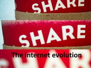 How disruptive is your business?
The internet evolution
 