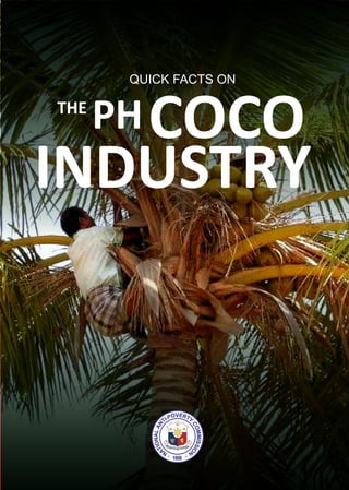 THE
PHCOCO
INDUSTRY
QUICK FACTS ON
 