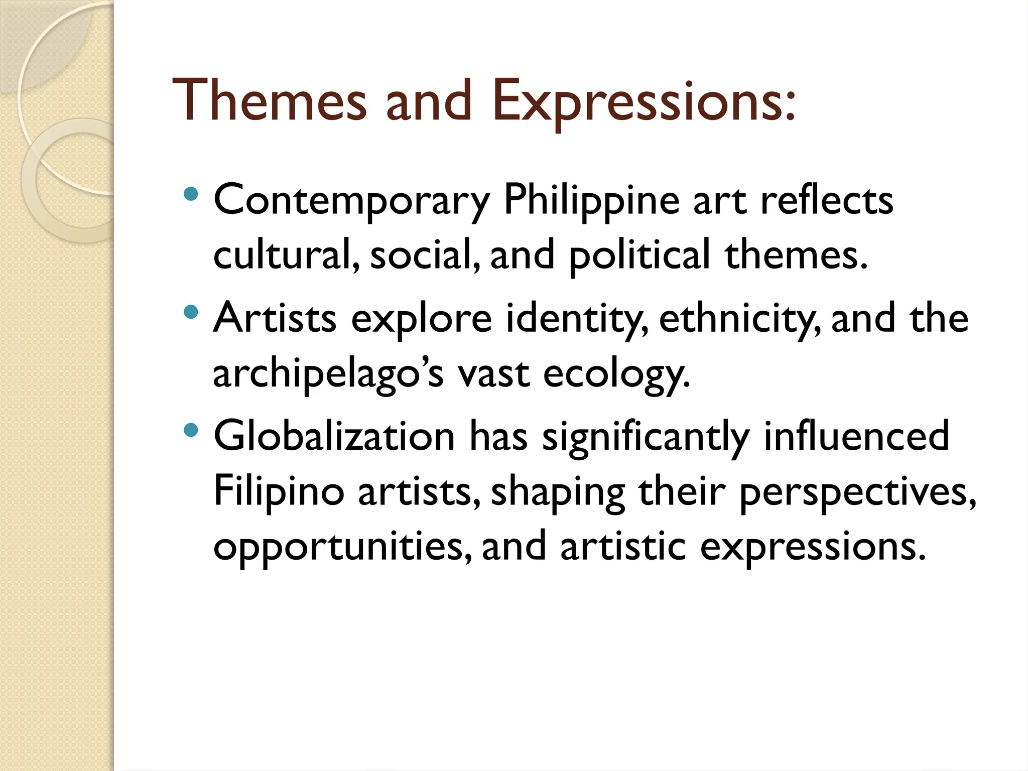 The Philippine Contemporary Art Shs Pptx