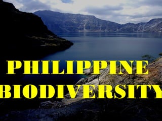 PHILIPPINE
BIODIVERSITY
 