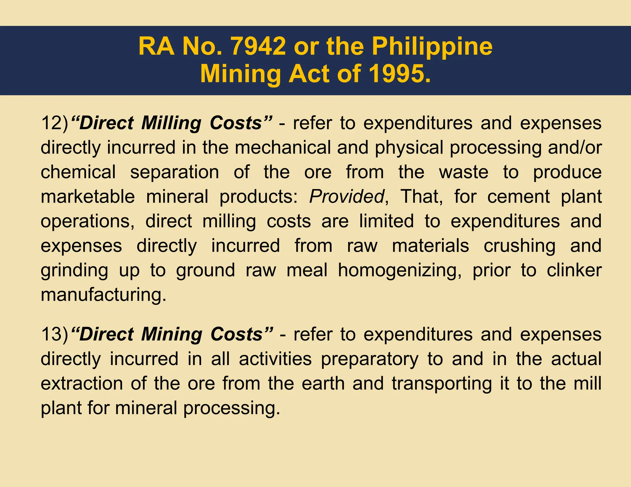 Mining Rights Act RA 7942:vThe Philippine Mining Act of 1995 | PPTX