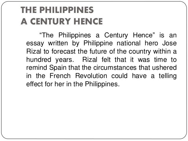 Essay about history of the philippines