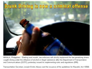 The philippine transport system