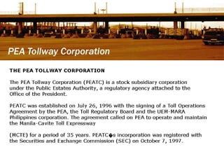 The philippine transport system