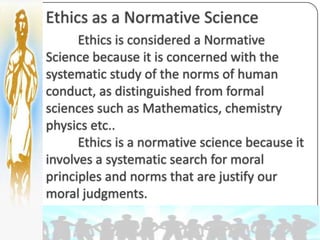 The philosophical background of business ethics | PPTX