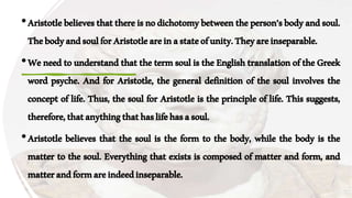 The philosophical constructs of the human being | PPTX