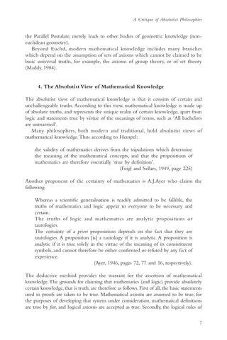 The Philosophy of mathematics education 2 | PDF