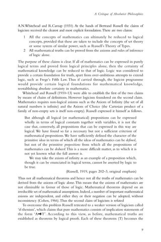 The Philosophy of mathematics education 2 | PDF