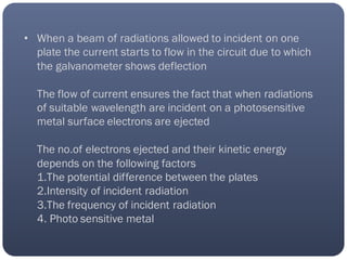 The photoelectric effect and compton effect | PDF
