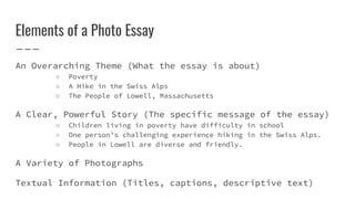 descriptive essay about a photograph