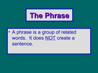 The Phrase ,[object Object]