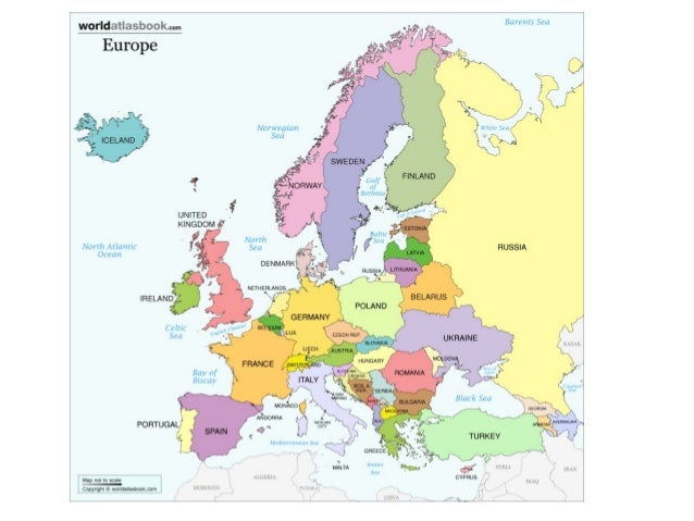 the physical geography of europe