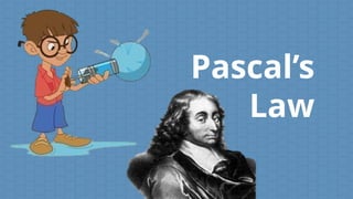 Pascal’s
Law
 