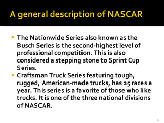 The Physics Of Nascar | PPT